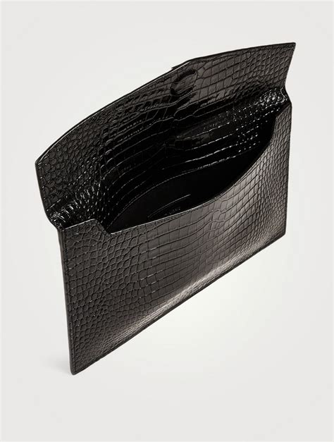 is ysl envelope bag worth it|YSL crocodile envelope bag.